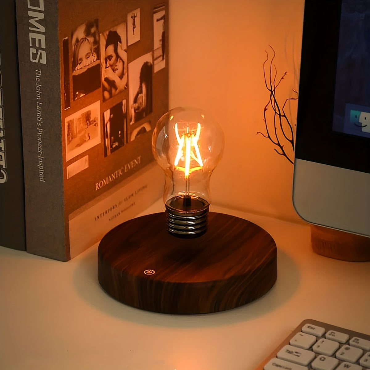 Lampe Ampoule Flottante Magnétique