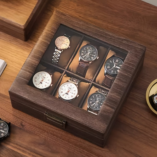 Boîte de rangement élégante pour montres