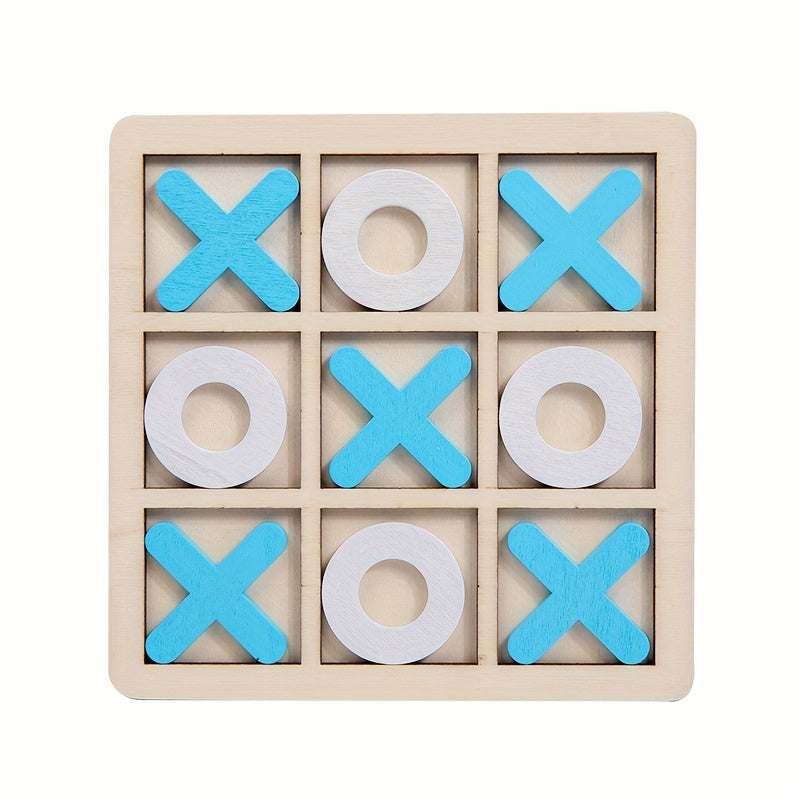 Jeu de morpion en bois (XOXO)