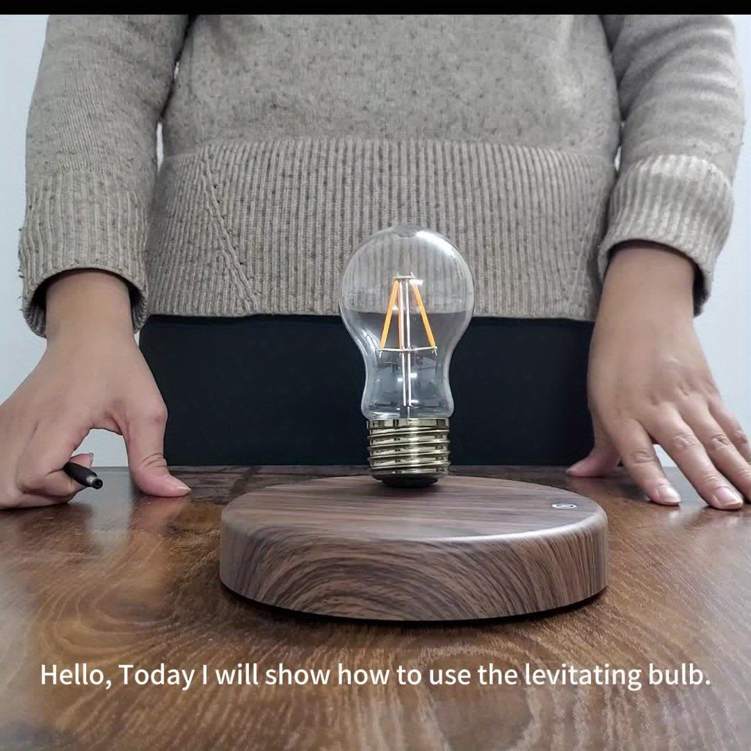 Lampe Ampoule Flottante Magnétique