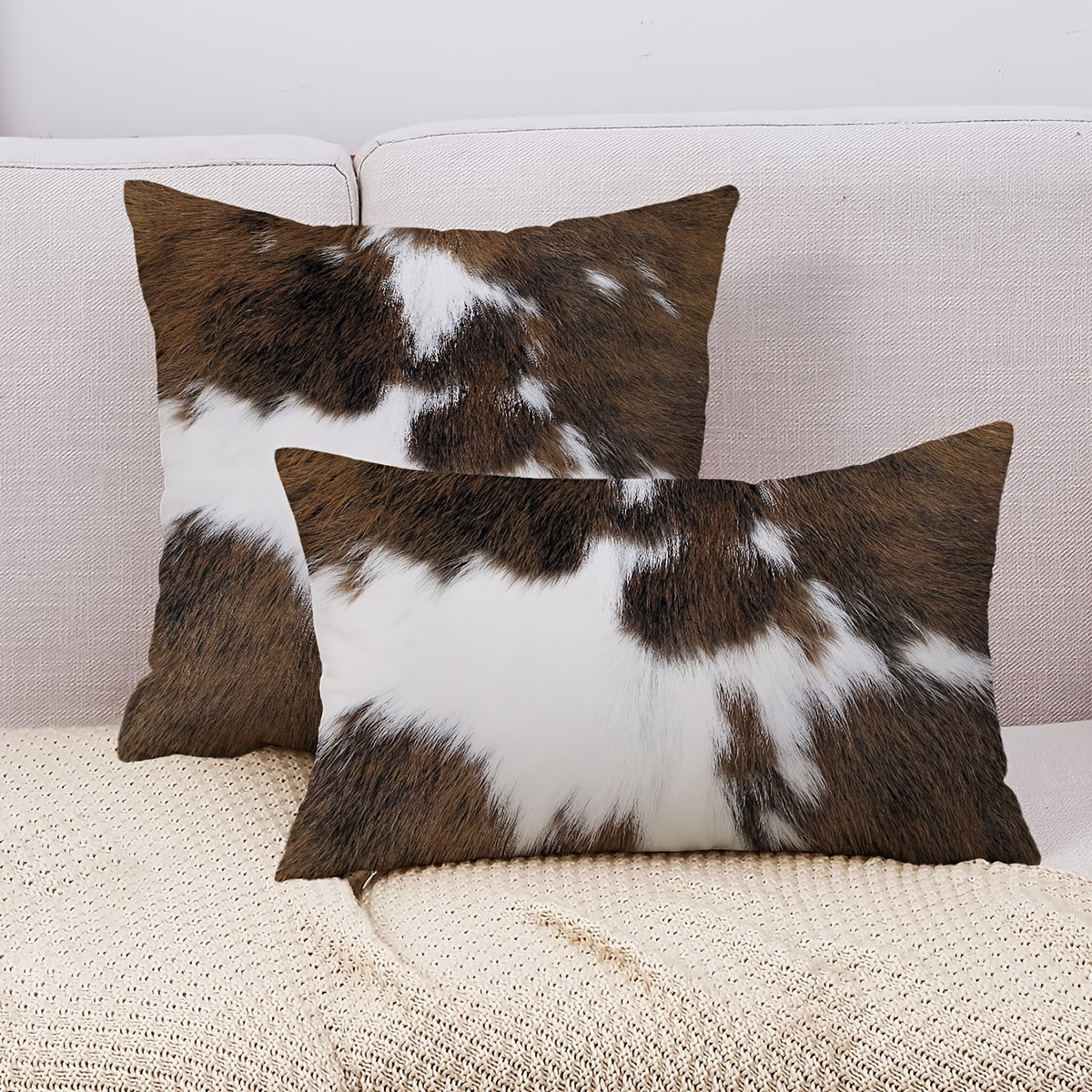 Housse de Coussin Style Ferme