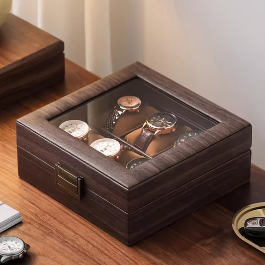Boîte de rangement élégante pour montres