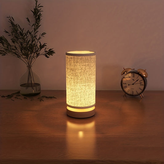 Lampe de chevet en bois