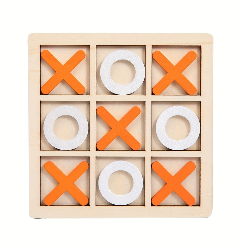 Jeu de morpion en bois (XOXO)